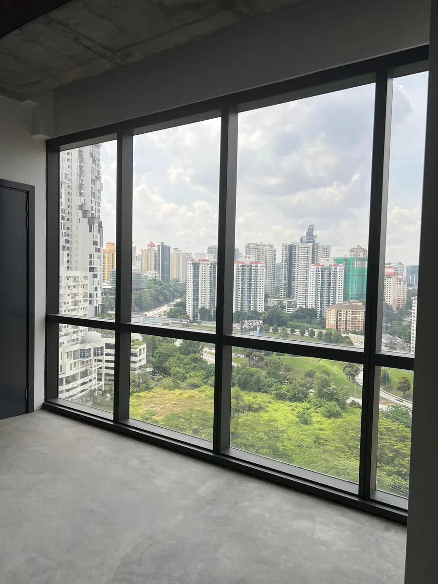 Curtain Wall Corridor